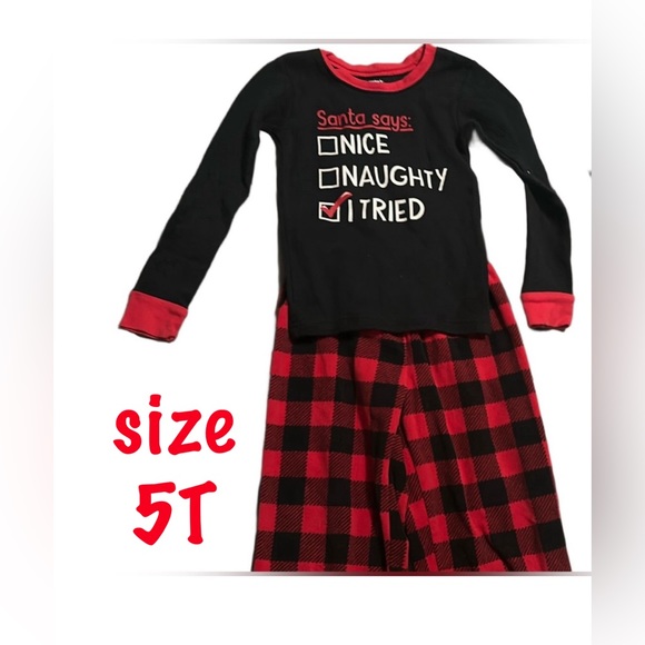 Naughty or nice Christmas PJs - Picture 6 of 10